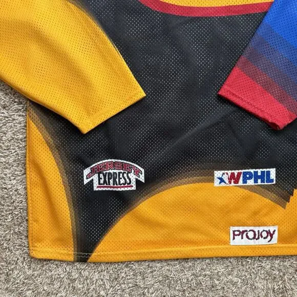 Vintage Austin Ice Bats Hockey Jersey Men’s Size Small WPHL ProJoy Minor League - Picture 9 of 10